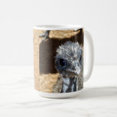 Aussie Baby Emu Face, Kaffeetasse (VorderseiteRechts)