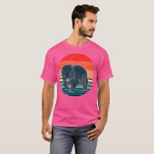 Aussie Backpacker Australia Outback Animal Wombat T-Shirt (Vorne ganz)