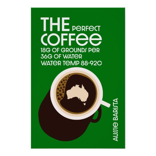 Aussie Baristas Poster (Vorderseite)