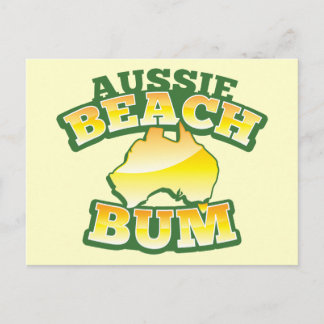 Aussie Beach Bum! mit australischer Karte