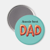Aussie Besdad Magnet (Vorderseite/Rückseite)