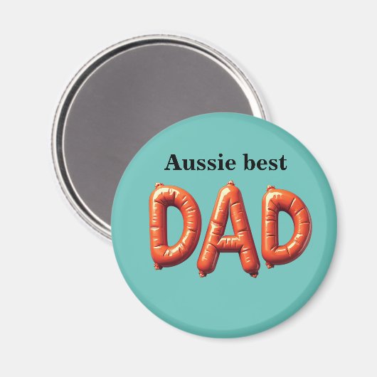 Aussie Besdad Magnet (Vorderseite/Rückseite)