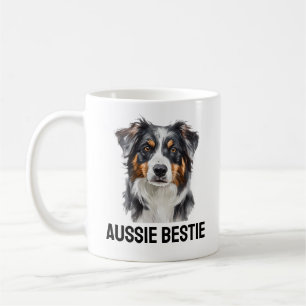 Aussie Bestie Tasse - Loyal Australian Shepherd Gi