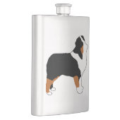 aussie black tri silo flachmann (Rechts)