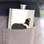 aussie black tri silo flachmann (Beispiel)