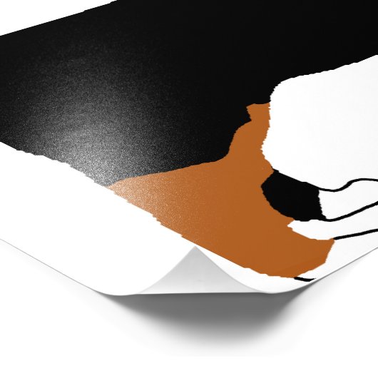 aussie black tri silo fotodruck (Ecke)