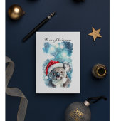 Aussie Christmas Cheer, Koala Bear Brauch Postkarte