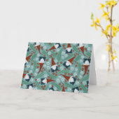 Aussie Christmas Gnome Card Karte (Gelbe Blume)