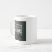 Aussie Christmas Koala mit Candy Cane Kaffeetasse (Vorderseite Links)