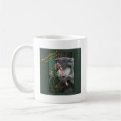 Aussie Christmas Koala mit Candy Cane Kaffeetasse (Links)