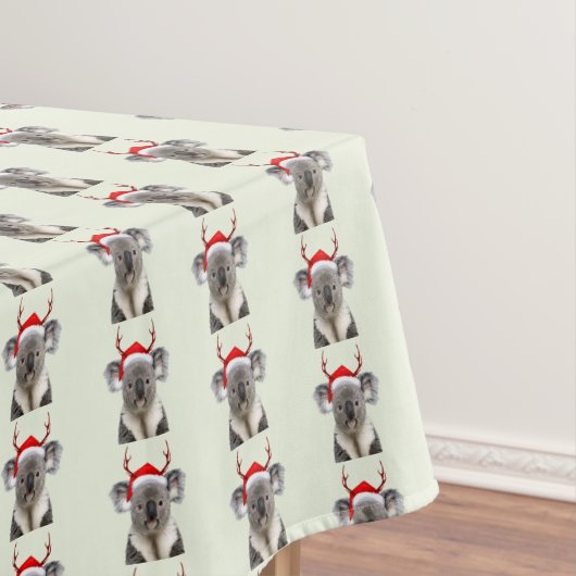 Aussie Christmas Koala Tischdecke (Beispiel)