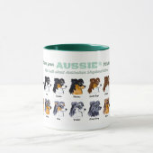 Aussie Colors - Mug Tasse (Zentrum)