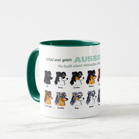 Aussie Colors - Mug Tasse (Vorderseite Links)