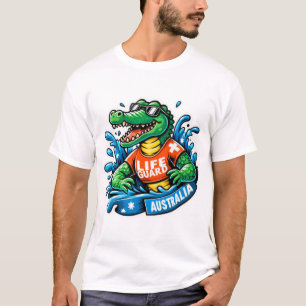 AUSSIE CROCODILE LIFE GUARD 2 T-Shirt