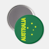 Aussie Cross Magnet (Vorderseite/Rückseite)