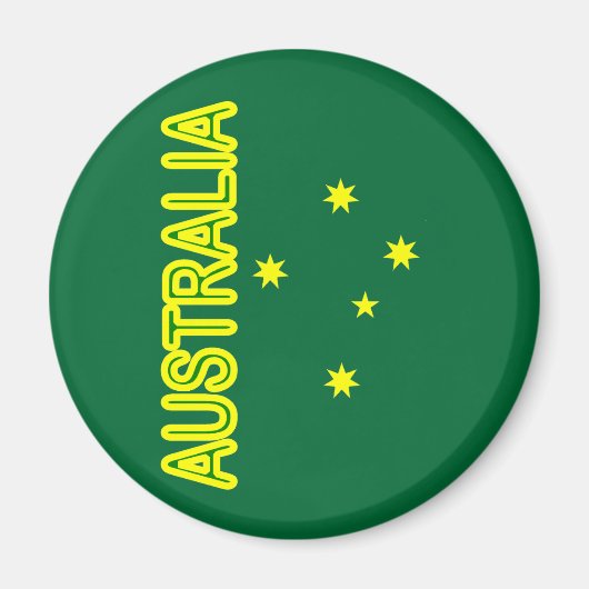 Aussie Cross Magnet (Vorne)