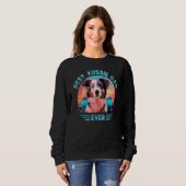 Aussie DAD Australian Shepherd 2 Sweatshirt (Vorne ganz)