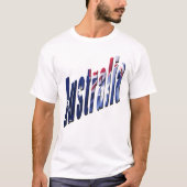 Aussie Dimensions Logo, Mens White T - Shirt (Vorderseite)