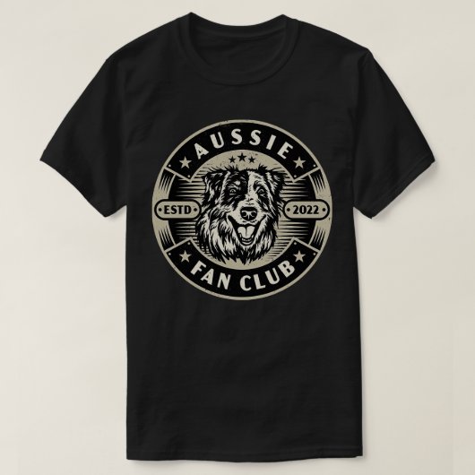 Aussie Dog 1 T-Shirt (Design vorne)
