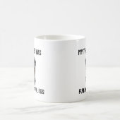 Aussie Dog Therapeutin witzige Quote-Kaffee-Tasse Kaffeetasse (Mittel)