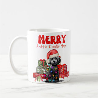 Aussie Doodle Christmas- Merry Aussie-Doodle-Mas Kaffeetasse