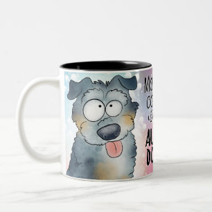Aussie Doodle Coffee Morning Zweifarbige Tasse