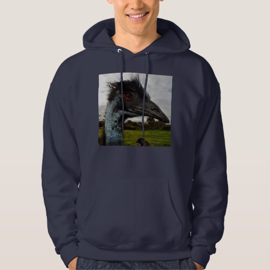 Aussie Emu Attraction, Hoodie (Vorderseite)