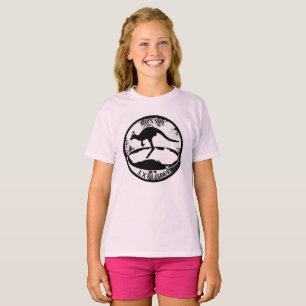 Aussie Explorer in grunge T-Shirt