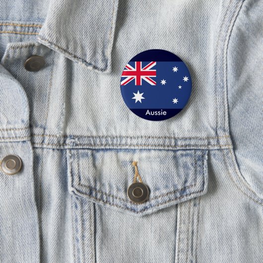 Aussie Flagge Button (Beispiel)