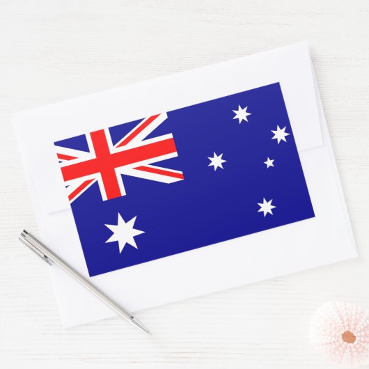 Aussie Flags Stickers (Umschlag)
