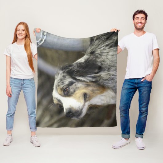 Aussie Fleecedecke (Beispiel)