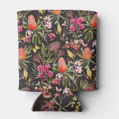 Aussie Flora: tropische Wasserfarbenfusion Dosenkühler (Rückseite)