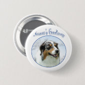 Aussie Frohen Festtage - Button (Vorne & Hinten)
