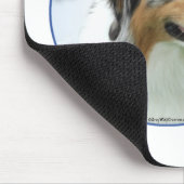 Aussie Frohen Festtage Mousepad (Ecke)