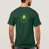 Aussie Girls St Patrick's Day Trinkerteam T-Shirt (Rückseite)