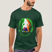 Aussie Girls St Patrick's Day Trinkerteam T-Shirt (Vorderseite)