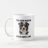 Aussie Hair & Liebe Funny Mug Kaffeetasse (Links)