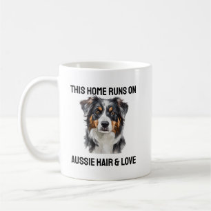 Aussie Hair & Liebe Funny Mug Kaffeetasse