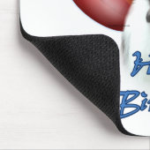 Aussie Happy Birthday Balloons Mousepad (Ecke)