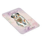 Aussie Heart Mama Magnet (Rechte Seite)