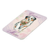 Aussie Heart Mama Magnet (Linke Seite)