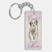 Aussie Heart Mama Schlüsselanhänger (Vorderseite links)