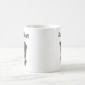 Aussie Heart - niedlicher australischer Schäferhun Kaffeetasse (Mittel)