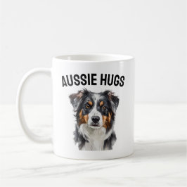 Aussie Hugs Tasse - Love Australian Shepherd Gift