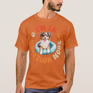 Aussie Hund im Urlaubsmodus T-Shirt
