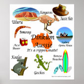 Aussie Icons, Poster (Vorne)