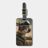 Aussie Kangaroo King of the Airways, Gepäckanhänger (Vorderseite vertikal)