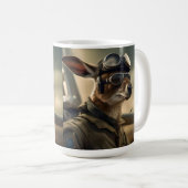 Aussie Kangaroo King of the Airways, Kaffeetasse (VorderseiteRechts)