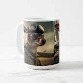 Aussie Kangaroo King of the Airways, Kaffeetasse (Vorderseite Links)