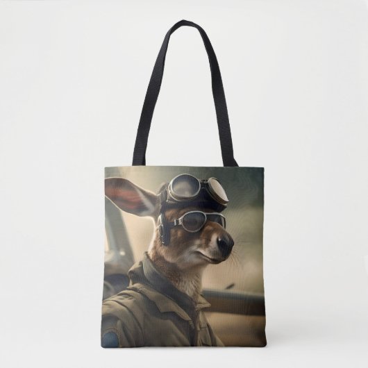 Aussie Kangaroo King of the Airways, Tasche (Vorderseite)
